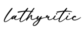 单词lathyritic书写