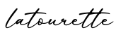 单词latourette书写