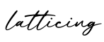 单词latticing书写