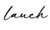 单词lauch书写