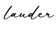 单词lauder书写