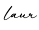 单词laur书写