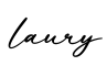 单词laury书写