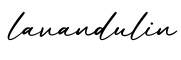 单词lavandulin书写