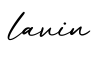 单词lavin书写