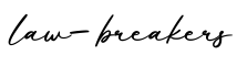 单词law-breakers书写