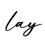 单词lay书写
