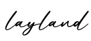 单词layland书写