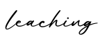 单词leaching书写