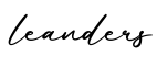 单词leanders书写