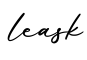 单词leask书写