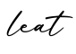单词leat书写