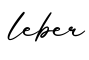单词leber书写