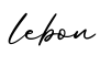 单词lebon书写