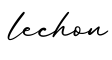 单词lechon书写