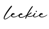 单词leckie书写
