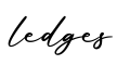单词ledges书写