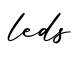 单词leds书写