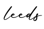 单词leeds书写