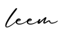 单词leem书写
