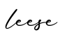 单词leese书写