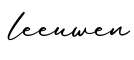单词leeuwen书写