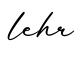 单词lehr书写
