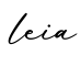 单词leia书写