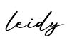 单词leidy书写