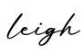 单词leigh书写