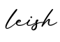 单词leish书写