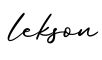 单词lekson书写