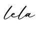 单词lela书写