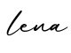 单词lena书写