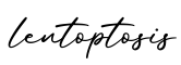 单词lentoptosis书写