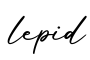 单词lepid书写