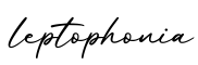 单词leptophonia书写