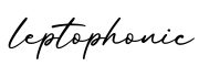 单词leptophonic书写