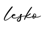 单词lesko书写