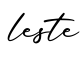 单词leste书写