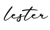 单词lester书写
