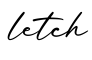单词letch书写