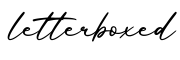 单词letterboxed书写