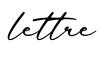 单词lettre书写