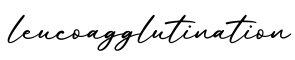 单词leucoagglutination书写