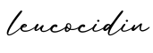 单词leucocidin书写