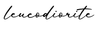 单词leucodiorite书写