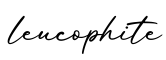 单词leucophite书写