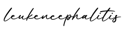 单词leukencephalitis书写