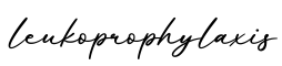 单词leukoprophylaxis书写